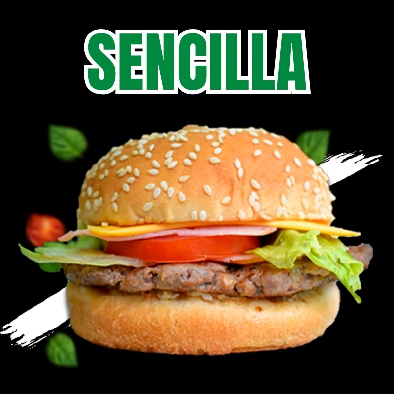 Hamburguesa Sencilla